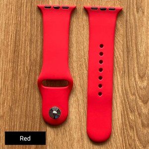 NEW BAND Red Sport Silicone For Apple Watch